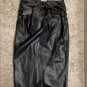 Black skirt